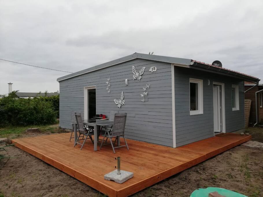 Ferienwohnung Am Stettiner Haff Monkebude Bagian luar foto
