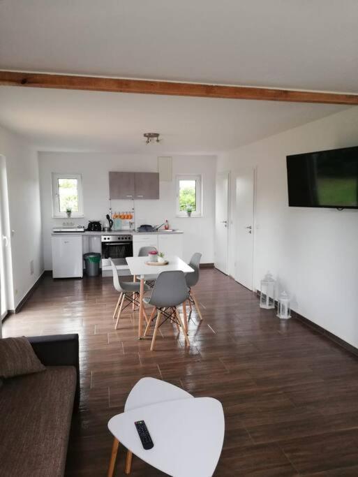 Ferienwohnung Am Stettiner Haff Monkebude Bagian luar foto
